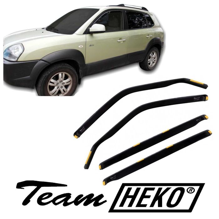 Ветробрани Heko предни/задни за HYUNDAI Tucson Santa Fe IX20 IX35