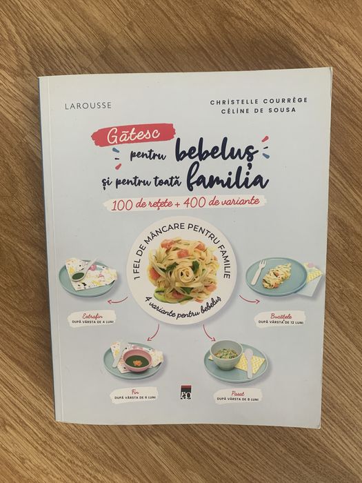 Cartea Gatesc pentru bebelus si pentru toata familia
