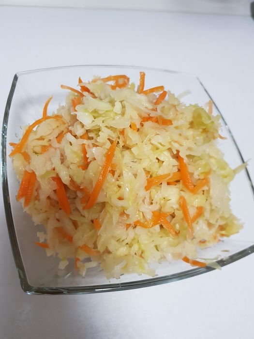 Солёная капуста .
