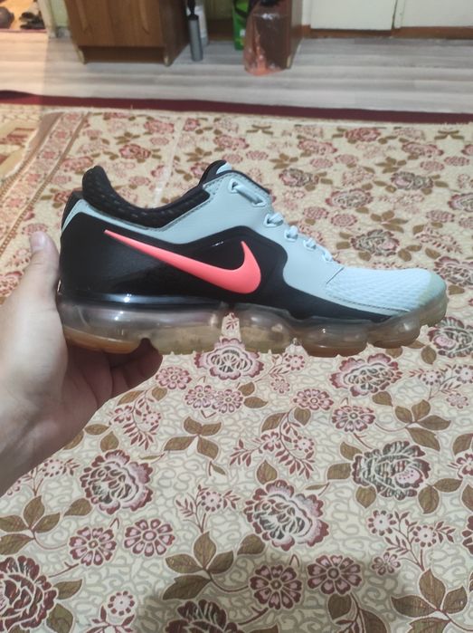 Кроссовки Nike Air VaporMax (Light Bone/Hot Punch) — Оригинал