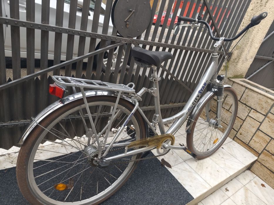 Damă 28 cu 5 viteze în butuc și dublasuspensie