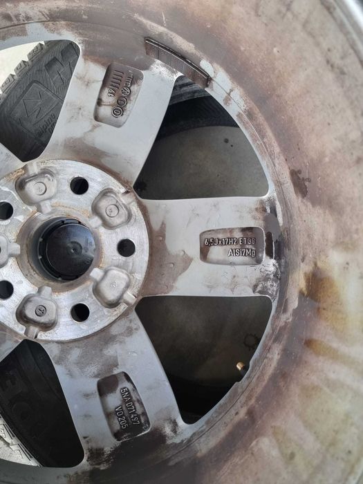 Jante R17 5x112 ORIGINALE VW T-Roc;Passat b8,Golf,Caddy,Touran,TIGUAN