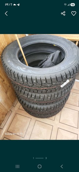 Продам резину  зинюю ,новую на 14