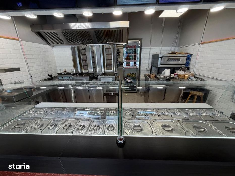 Restaurant/Fast-Food complet echipat, 100 mp, zona Ultracentrala