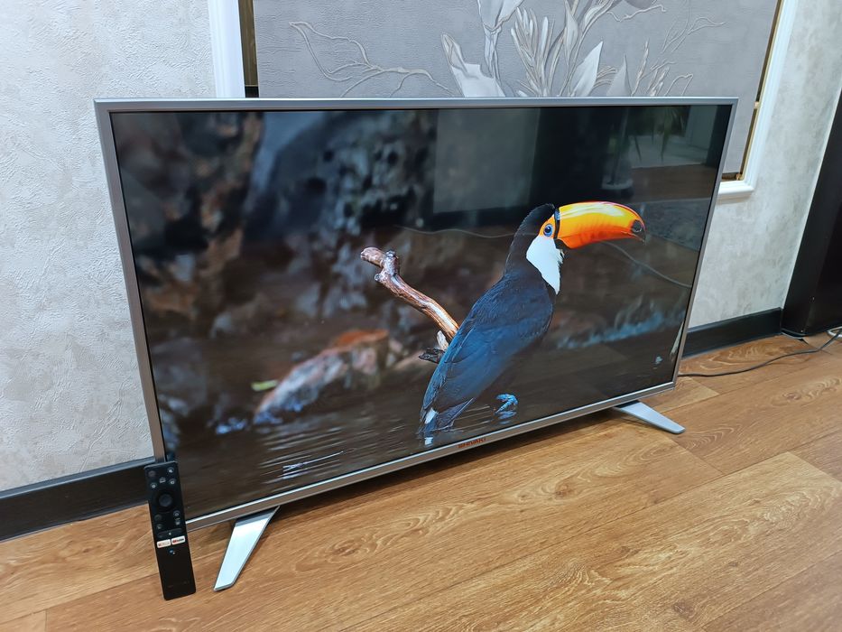 Телевизор SMART TV Shivaki 43" YouTube.