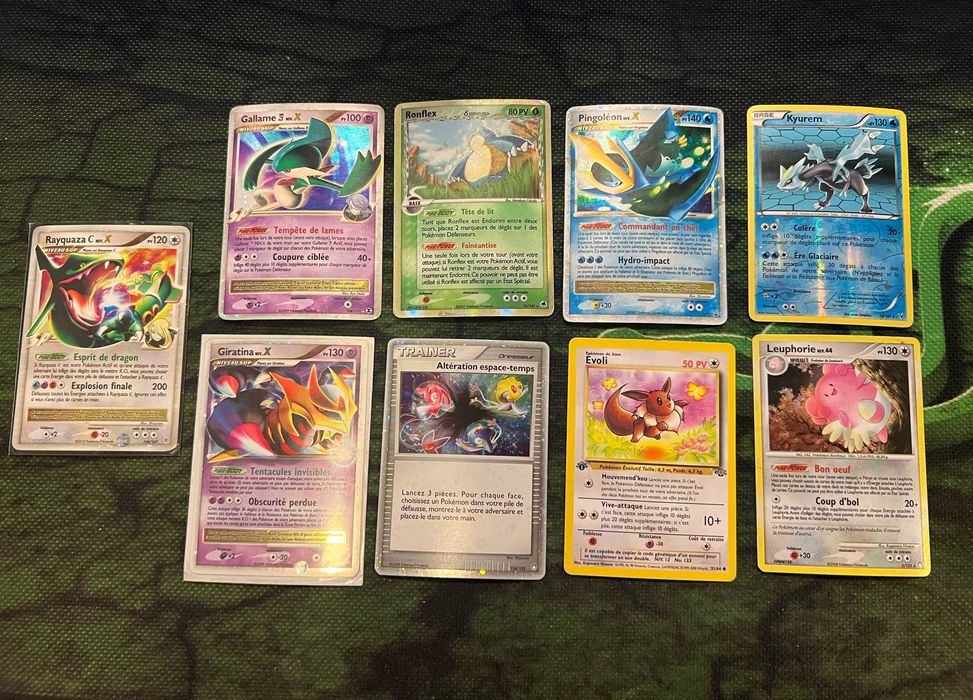 Carti Pokemon TCG Rare, Holo si Bulk seturi vechi [FRANCEZA]