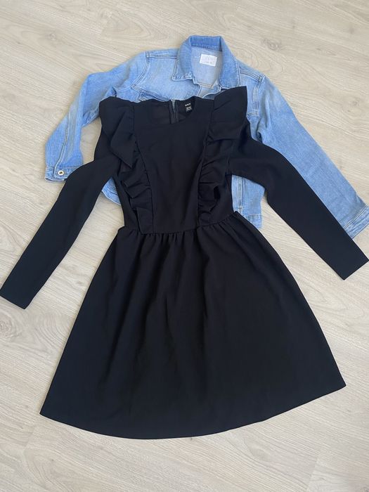 Рокля и дънково яке Zara XS