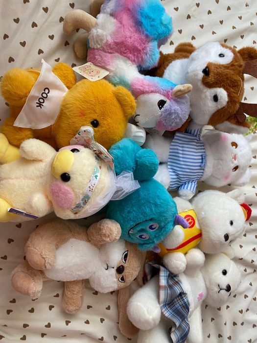 Мягкие игрушки с этикетками