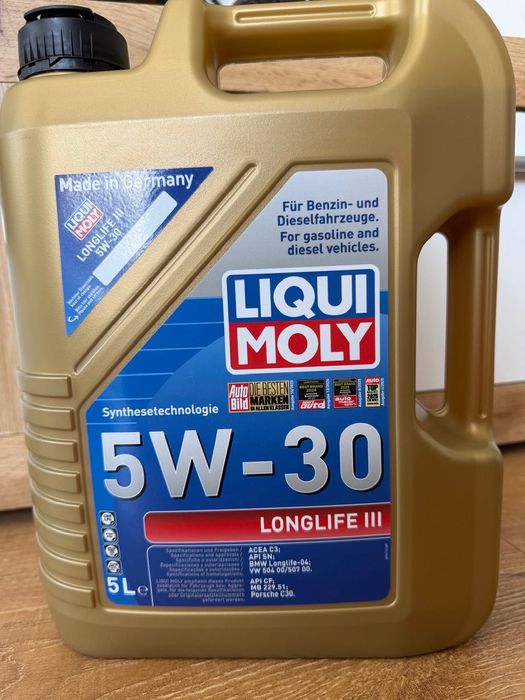 5л масло Liqui Moly Longlife III 5W-3
