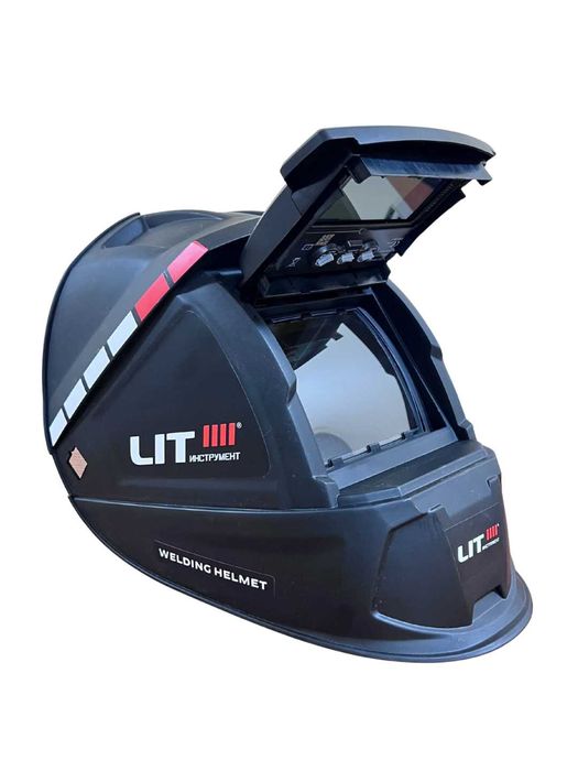 Сварочная маска LIT Хамелеон с откидным экраном