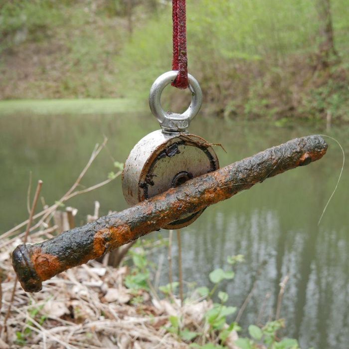 магнитен риболов с неодимов магнит 100 кг kd10417 kraft & dele ...