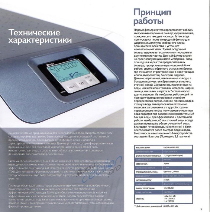 Немецкие фильра для воды Cebilon