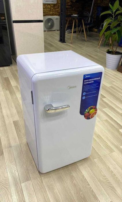 Холодильник Midea retro мини