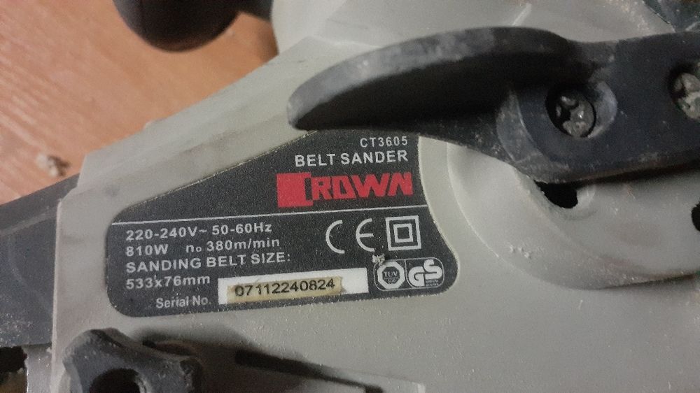 Ленточная шлефмашинка