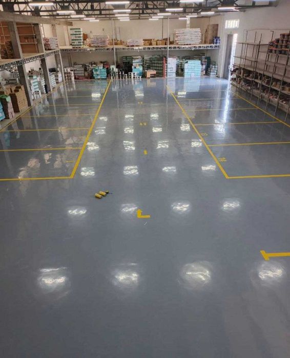 Промышленный наливной пол