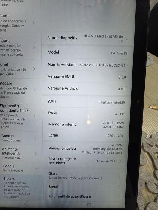 Tableta huawei bah2-w19