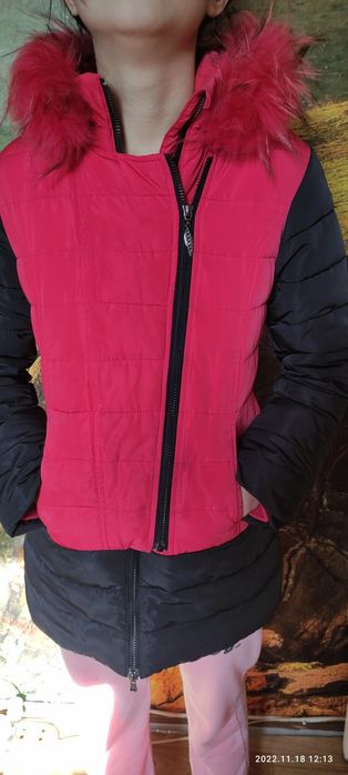 Зимняя куртка на рост 1.40