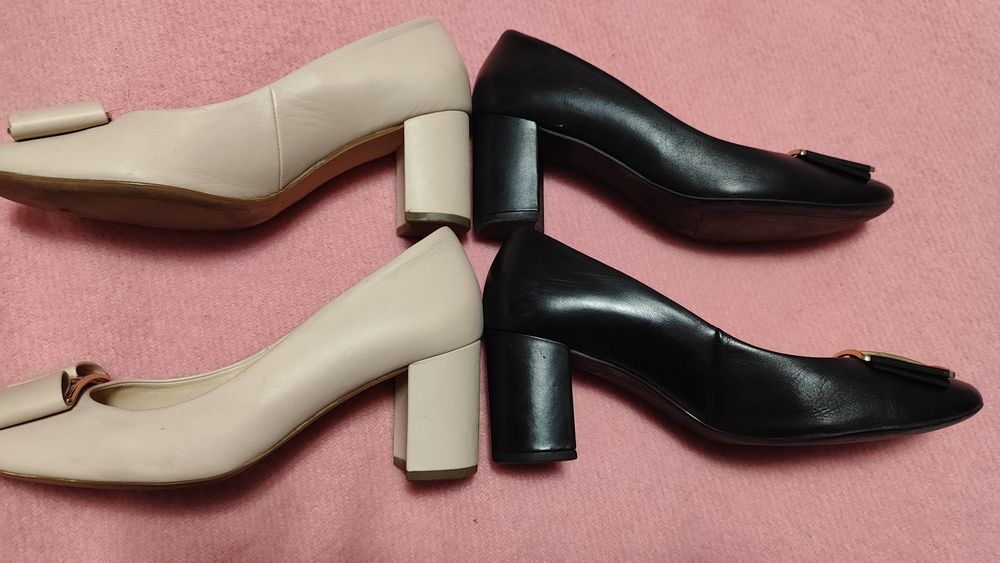 Дамски обувки Hőgl, размер 39, естествена кожа, безупречни