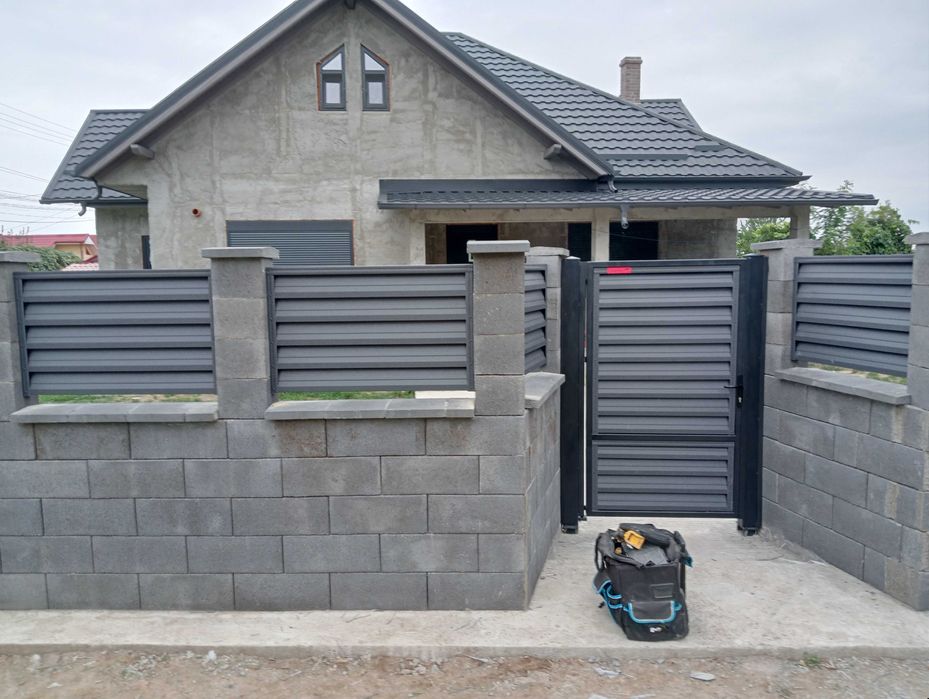 Porți,garduri,balustrade confecții metalice