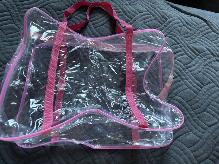 Сумка в роддом розовая