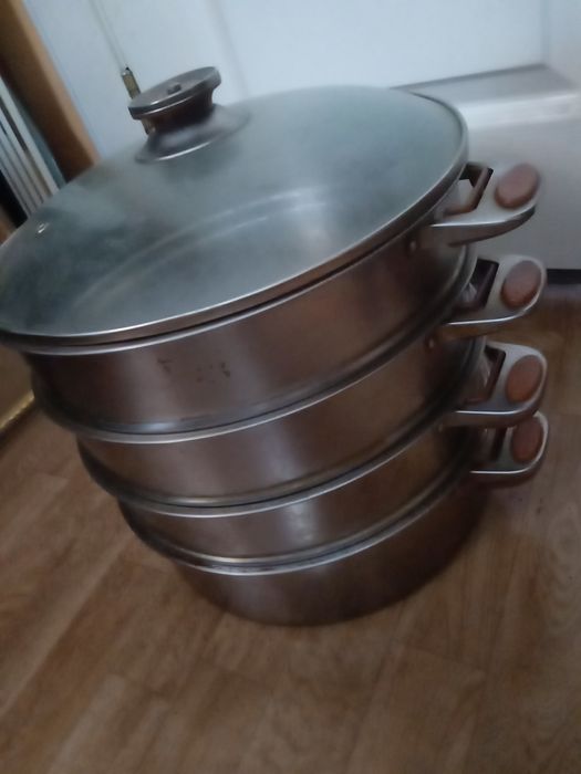 Недорогая мантоварка.