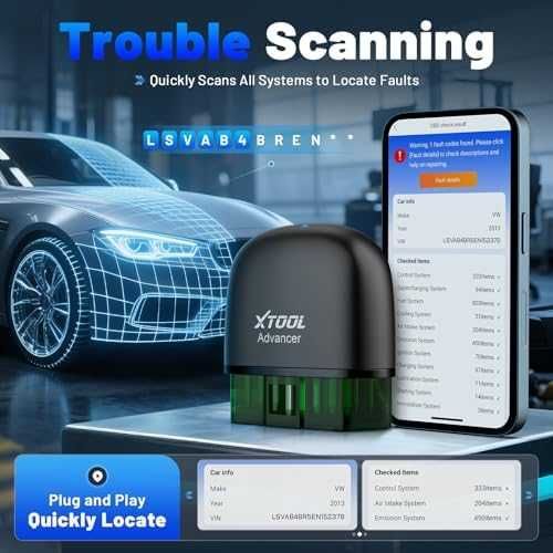 XTOOL AD20 Pro OBD2 диагностика Bluetooth iOS Android