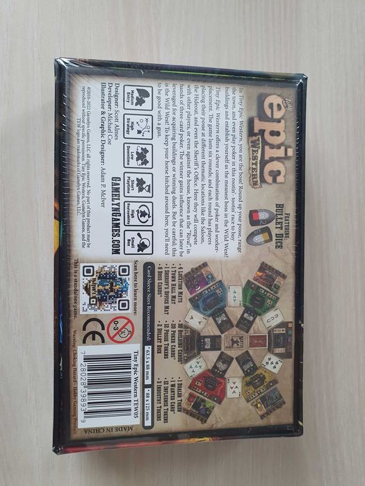 Настолна игра "Tiny Epic Western" (Нова)