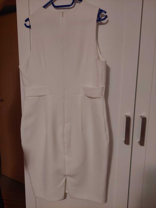 Rochie alba pentru eveniment mărimea 42/44