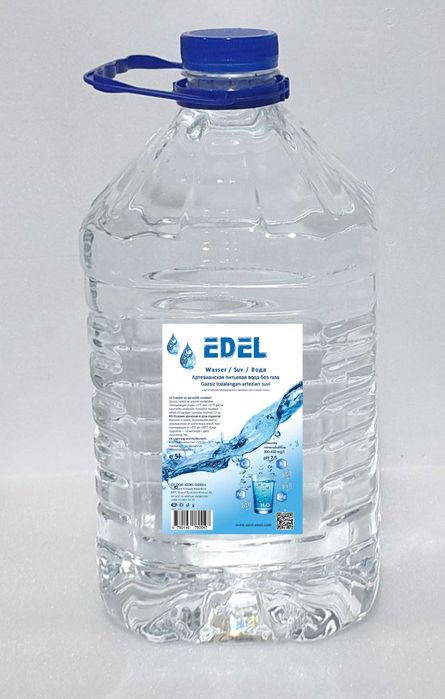 Артезианская питьевая вода "EDEL" Премиум!!! Для Вас и Ваших близких!