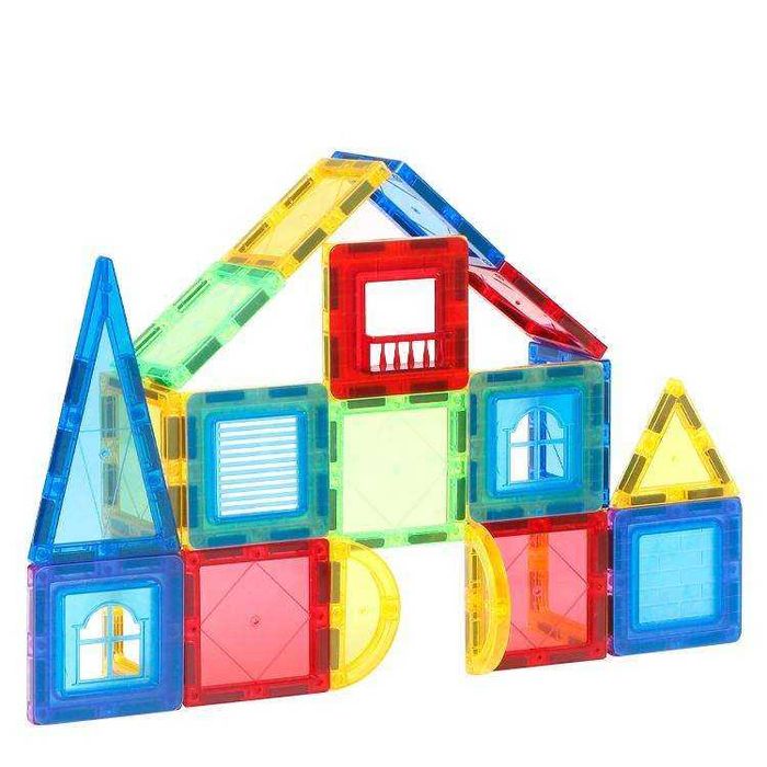 Set de constructie magnetic 3D 103 piese MAGPLAYER