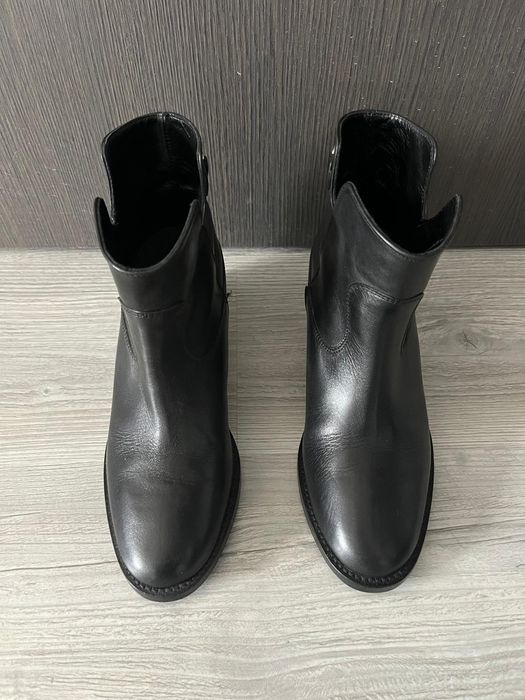 Botine din piele Les Trois Garcons