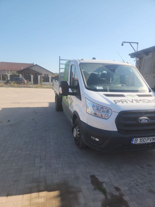Ford Transit 2024 – 7 locuri + benă basculabilă – 45.000 km