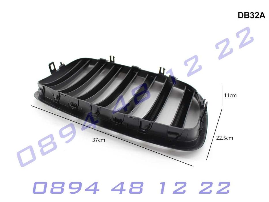 Черен гланц М бъбреци BMW X5 E70 X6 E71 07-14г