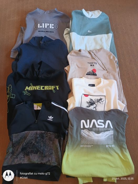 Hanorace băiat 12-14 ani Adidas/Zara/Waikiki 40-50 lei