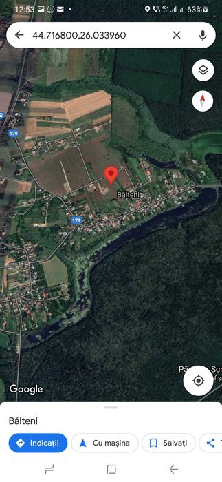 Teren Scroviștea- Balteni