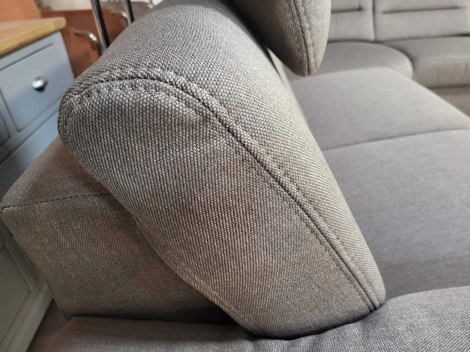 ПРОМОЦИЯ!!!Светло кафяв ъглов диван от плат