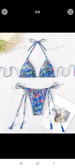 Costum de baie albastru