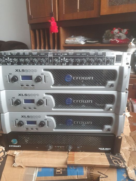 Amplificator putere crown xls 2000 crossover cx 3400