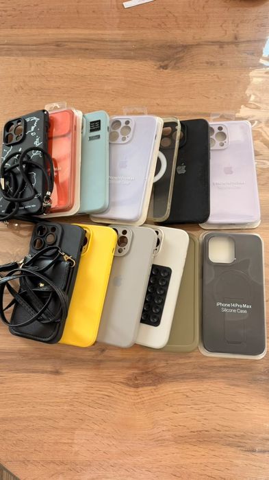 Чехлы 14 штук на Iphone 14 pro max