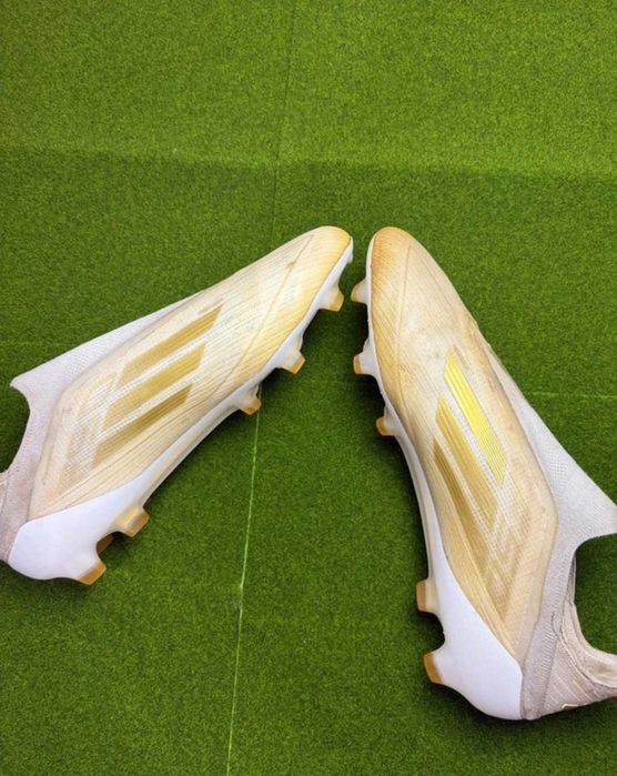 Ghete Fotbal Adidas F50 Elite LL FG (Fără Șireturi) – Mărimea 42 (26.5 cm)