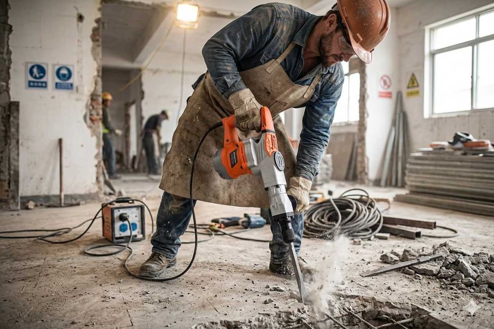 Ciocan demolator 2200W 15J Profesional Beton Santier