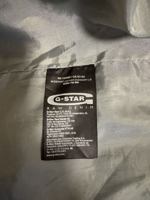 Geaca piele intoarsa G-Star Raw L