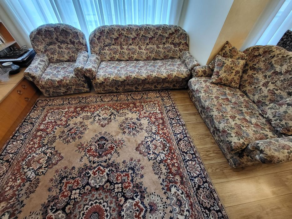 Холна гарнитура тройка, двойка дивани и две кресла