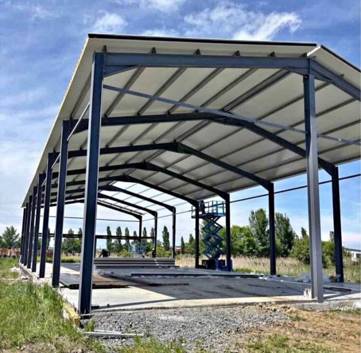 Vand hala metalica din europrofile accept variante cu duba