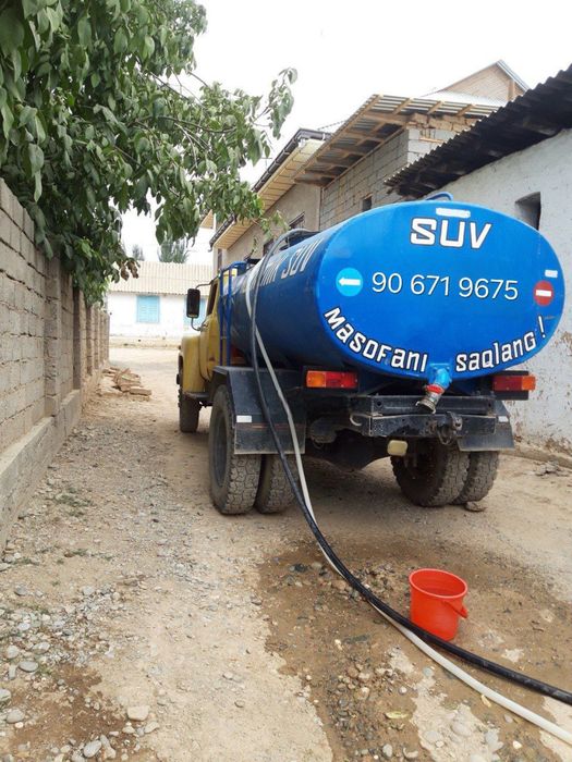 Сув машина, водавоз 1982 gaz 53a 5tonna