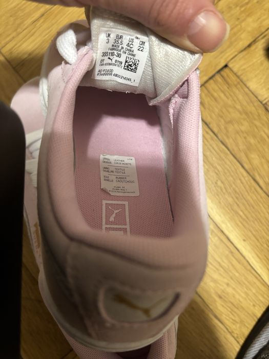 Puma 35,5 нови маратонки естествена кожа