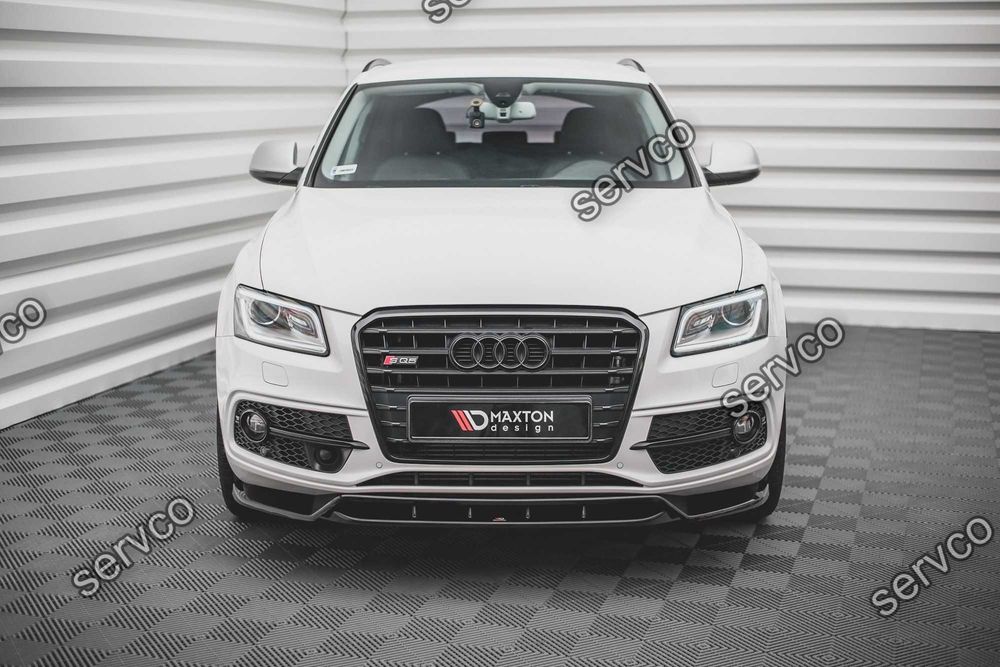Prelungire bara fata Audi SQ5 Mk1 (8R) 2012-2017 v2 - Maxton Design
