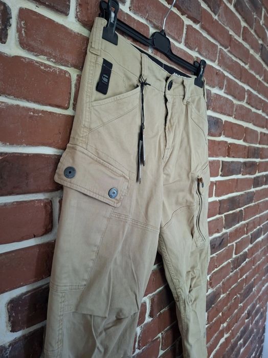Pantaloni cargo G-Star RAW Roxic Straight Tapered Sahara Garment Dye - W29L32