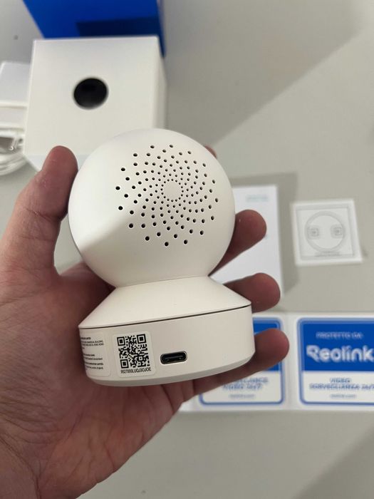 Reolink E1 4MP 2K - Camera de supraveghere WiFi interior, 360 grade, Auto-Tracking