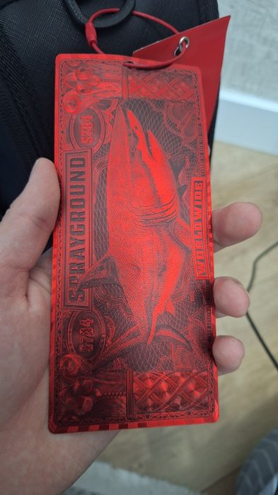 Sprayground gold metallic